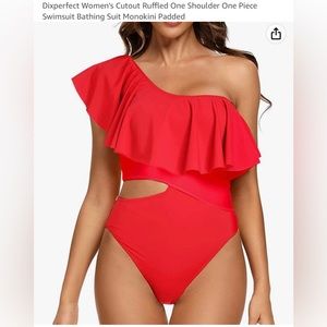 One Piece Bathing Suit by Dixperfect Medium